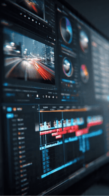 GIF PLACEHOLDER #3 — Editing timeline / color grading