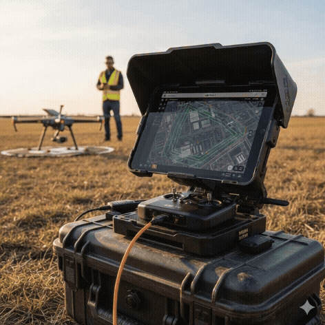 GIF PLACEHOLDER #2 β Controller + tablet setup